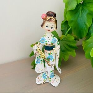 Bradley California Creations Geisha Girl Porcelain Figure